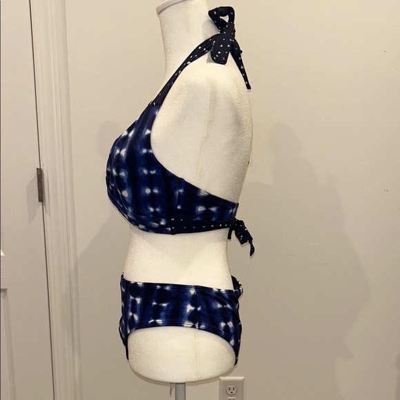 ATHLETA Mashiko Kata Wrap Cup Bikini Bra 34 B/C and bottoms - Picture 6 of 13